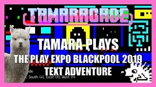 Tamara Plays The Play Expo Blackpool 2019 Text Adventure - Tamaracade