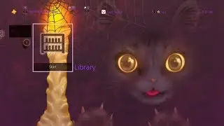 PS4 Dynamic Theme - Candlelight Cat 2