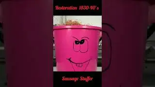 Restoration 1830-40's Sausage Stuffer #shorts #restoration #restoring #repairing