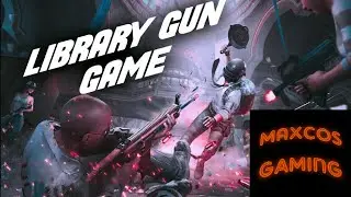 PUBG MOBILE || library map || Gun game || MAXCOS GaminG