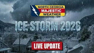 LIVE Wall-to-Wall Coverage - North Georgia ICE STORM 2026 #liveupdatenews #liveweatherupdate