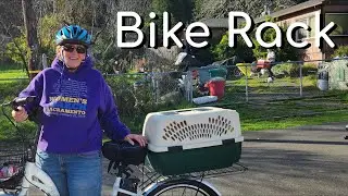 Bike Rack for a Dog on the Go!