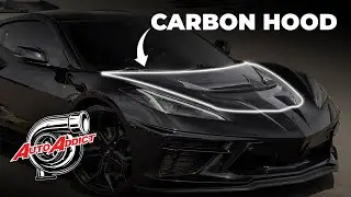 Hood Upgrade for C8 | AutoAddict C* Carbon Fiber Hood