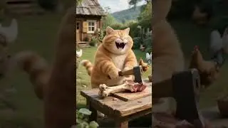 Funny Cat Cycling #cartoon #viral #funny #virtalshort #play