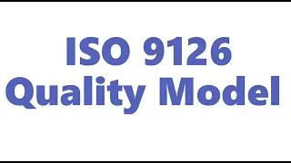 Quality Concepts | Quality Control Objectives | ISO 9126 Quality Model