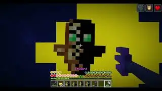 minecraft fighting a warden with no armor