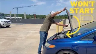 My car won't start! Changing the battery on my 2008 Honda Civic Mugen SI (8th Gen)  l EP 16