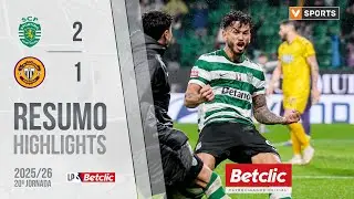 Resumo: Sporting 2-1 Nacional (Liga 25/26 #20)