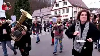 Umzug in Zwiefalten