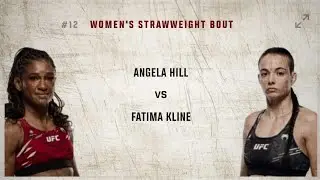 Angela Hill vs Fatima Kline [Highlights] | Quick Picks With The Geek 