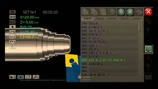 radius and chamfer manual programming cnc //taper chamfer