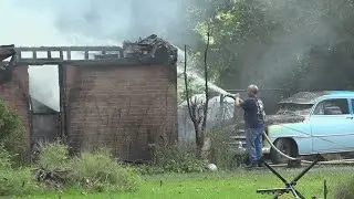 Child being treated for smoke inhalation after kitchen grease fire spreads, destroying West Jefferso