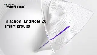 In action: EndNote 20 (Windows) smart groups