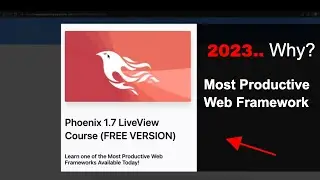 Which Web Framework to Learn? Learn Phoenix Liveview..
