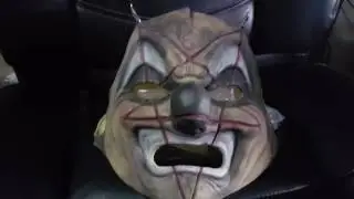 Shawn Crahan of Slipknot Iowa clown mask replica by Brandon Murphree unboxing and review.