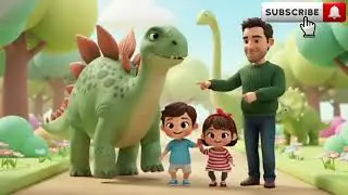 🦖Dinosaur Parade Song for Kids | Fun Nursery Rhyme for Toddlers & Preschoolers