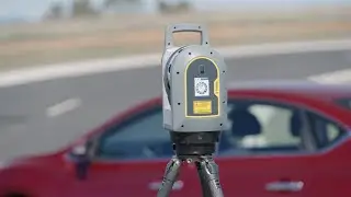 Major Collision Team's Trimble X9 Laser Scanner