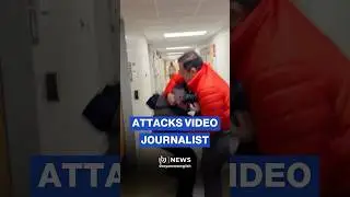 Ohio State assistant professor placed on leave after attacking video journalist