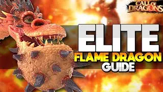 Elite Flame Dragon Behemoth Capture Strategy in Call of Dragons