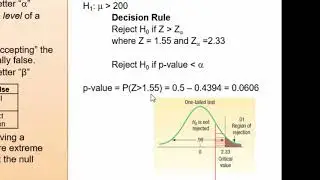 Statistical Inference - Chapter 10(3) Type I error, type II error, testing for population proportion