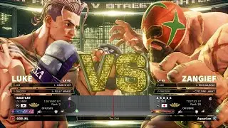 SFV Champion Edition 🔥 INSUTANT (Luke) Vs ASASE (Zangief) 🔥 Online Match's 12-29-2022