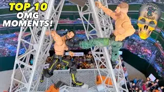Top 10 Deadly Games OMG Moments! WWE Action Figures!