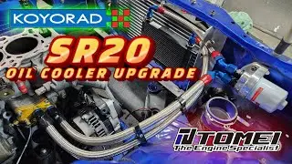 SR20DET S14 240SX Koyo oil cooler upgrade