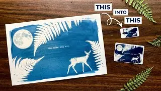 How I made the art for my library's membership card contest