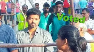 VIJAY Voting FULL VIDEO | Lok Sabha Election 2019 | Exclusive