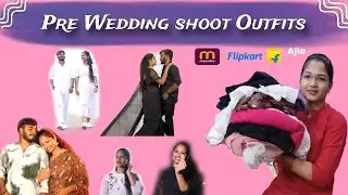 My Pre Wedding shoot Outfits చూడండి details share చేసా 💫 #preweedingshoot #outfitideas #prewedding