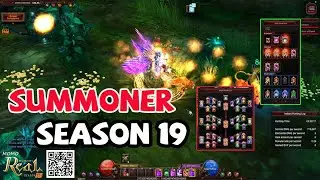 Summoner Season 19 - Master 5 -New Skill - New Wing 5th - New Set MU Online - Server RealMU