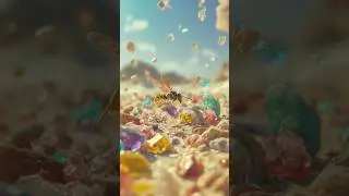 I dream about insects collecting precious stones. #ai #aiart #shorts #prompts #midjourney