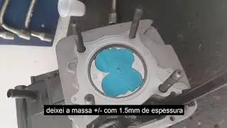 Pistão CBR 250 1mm + pino Cursado 2mm na XR 250 Tornado - Dica básica para montagem