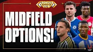United Midfield Transfer OPTIONS! | Mount Chelsea Training RETURN | Man United Transfer News