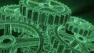 A stunning AI-generated 3D wireframe visualization showing the smooth mechanics and synchronized . 