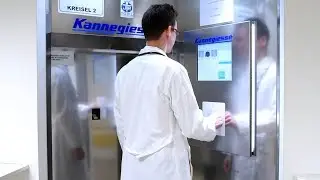 Automatisierte W&auml;scheausgabe