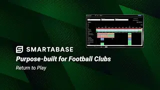 Smartabase for Football Clubs: Return to Play