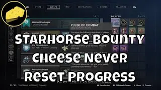 Starhorse Bounty Cheese - Keep Progress Between Runs - Never Resets Bounty Glitch