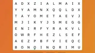 Word Search | Word Puzzle - Can You Find / Spot the Vegetables and Fruits word (Hard) Level 1 to 20