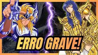 Hyoga vs Milo: O erro do anime que n&atilde;o existe no mang&aacute; | Saint Seiya