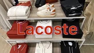 Lacoste new clothing collection for men or women