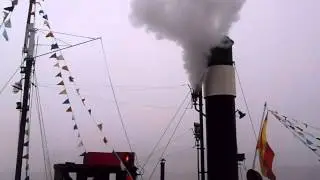 stoomfluit afkomstig van de stoomsleepboot jeanne