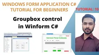 Tutorial 10: Groupbox control in Winform C#