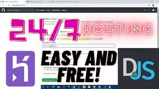 *EASY* How to Make Your Discord.js BOT Run 24/7 Free With Heroku!