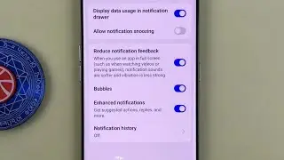 Как включить/отключить расширенные уведомления на OPPO Reno8 T 5G Android 14
