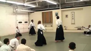 Aaron Cass -- Aikido Sandan Test