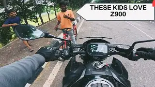 Kawasaki Z900 Pure Inline 4 Sound Telugu Motovlog