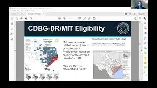 Texas&rsquo; Disaster Recovery, Mitigation and Planning Programs