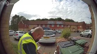 Delivery Driver has conversation with my cat (Ring Doorbell)