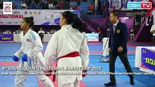 BOB | Anak Agung Istri Purnama VS NUR RASYIQAH FARIAH 4th Shureido International Open Karate 2025
